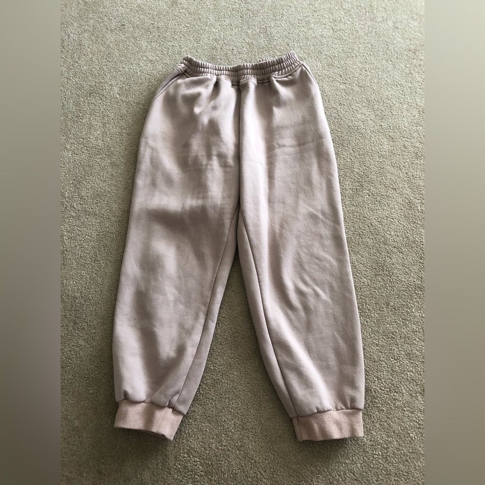 Womens large beige sweatpants